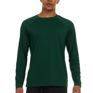 Nueva llegada para hombres Ropa al aire libre Rash Guard Camisetas Manga larga Cuello redondo Rash Guard para hombres OEM personalizado - Product Image 4
