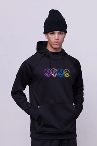 Pull-over à capuche de ski extérieur avec logo personnalisé Combinaison de ski imperméable Sweat-shirt à capuche à coque souple pour hommes surdimensionnés Veste de snowboard personnalisée - Product Image 3