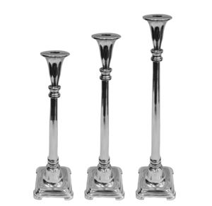 เชิงเทียนโลหะสีบรอนซ์สไตล์ยุโรป ปี 2026 งานฝีมือ ดีไซน์ย้อนยุค เหมาะสำหรับตกแต่งบ้านและงานต่างๆ - Product Image 1