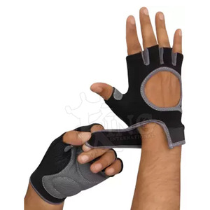 Fingerless Weight Lifting Gloves Fitness Training Gloves Weighted Workout Sport Men Gym Gloves - Product Image 5