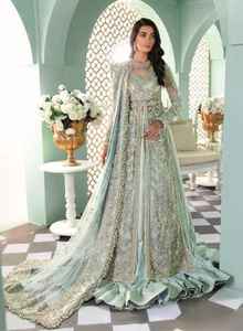 Nuevo estilo de diseñador Trabajo de bordado pesado Gharara Sharara Trajes paquistaníes para damas Deshierbe Desgaste con precio bajo - Product Image 5