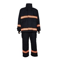 Combinaison de pompier pour hommes Nomex Aramid Twill 4-Layer Fire-Resistant Resistance Rescue Gear for Wildfire & Firefighting Safety