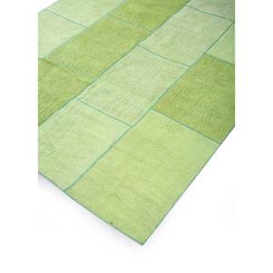 Tapis en laine noué à la main, géométrique et abstrait, 9x12, rectangulaire, pour entrée et couloir, usage domestique - Pae-3697 - Product Image 2