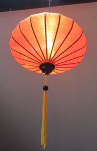 Lanternes en soie les mieux classées pour lanterne de fête en bambou avec étiquette personnalisée prête à expédier le fabricant de rotin en bambou Hoi An - Product Image 6