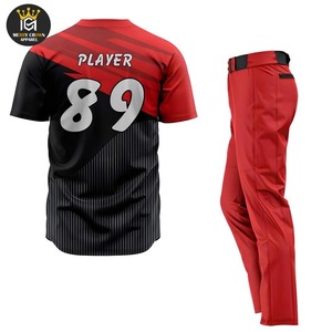 Uniformes sublimados al por mayor a precio barato para equipos, ropa de entrenamiento de béisbol y softbol de diseño personalizado, éxito de ventas - Product Image 5