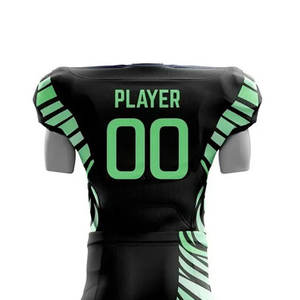 Maillot de football américain personnalisé de haute qualité pour adulte unisexe respirant imprimé par sublimation taille personnalisée vêtements de football court - Product Image 4