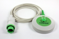 Sonda Fetal Verde Original Sonicaid ACC-OBS-008, Transductor de Ultrasonido para Monitor Team / Team Duo Oxford Huntleigh