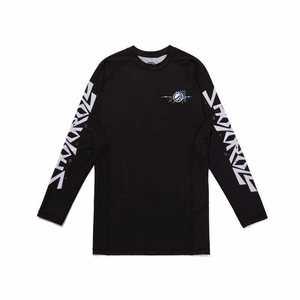 Bán buôn OEM dài tay áo shoyoroll nguyên tắc quan trọng phát ban bảo vệ phòng tập thể dục thăng hoa in tùy chỉnh màu sắc tái chế Rashguard - Product Image 3