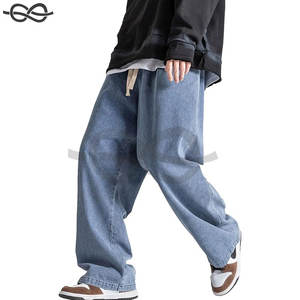 Jean Jogger Homme Personnalisé Hip Hop Coupe Ample Streetwear Biker Baggy Imprimé Cargo Tendance Confortable en Velours Côtelé - Product Image 3
