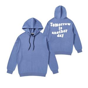 ชุดกีฬาแบบสวมหัวมีฮู้ดสำหรับผู้ชายชุดกีฬาแบบรูดซิปพิมพ์โลโก้ได้ตามต้องการสไตล์ฤดูหนาว - Product Image 2