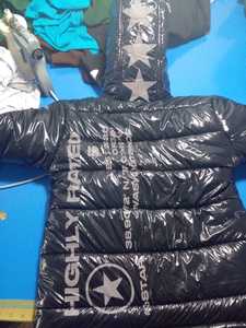 Manteau à capuche détachable brillant et étanche à l'eau personnalisé bouffant coupe-vent veste à bulles tissu durable broderie sublimation hiver - Product Image 5