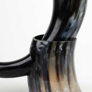 Authentic Natural Horn Mug Handcrafted Rustic Eco-Friendly Cup, Durable Stylish Drinkware, Ideal for Coffee, Tea, <b>Whisky</b> Lovers - Product Image 5