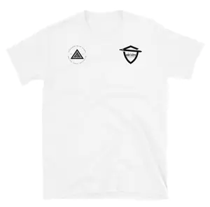 100% Katun Kustom Menyesuaikan Logo Pria Uniseks Dicetak Gracie Bjj Jiu Jitsu T Shirt