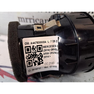 SX MERCEDES Serie Vito (W447) A4478300054 651950 (14>) BOCCHETTA ARIA - Product Image 6