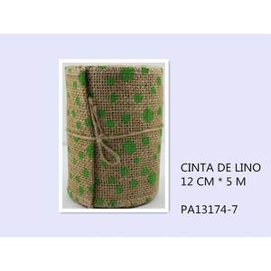 LINEN BELT 12CM * 5M1u/c Premium Gift Ribbons - Product Image 1