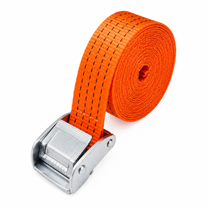 Sangle d'arrimage en polyester 50 mm 800 kg avec boucle à came sans crochet pour la fixation de charges lourdes sur camions et remorques – Fournisseur d'usine OEM - Product Image 5