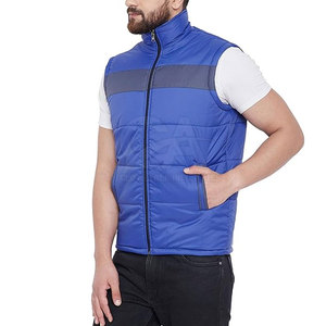 Comfortable Outdoor Use Men Puffer <b>Vests</b> Lightweight Fashionable Clothing Men Puffer <b>Vests</b> - Product Image 3