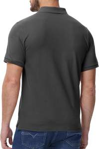 เสื้อผู้ชายสไตล์เมือง ผ้าถักเนื้อเรียบ ODM สัมผัสนุ่ม สวมใส่สบาย ดีไซน์ทันสมัย ยืดหยุ่นเล็กน้อย เหมาะสำหรับใส่ในชีวิตประจำวัน ดูสะอาดตา - Product Image 2