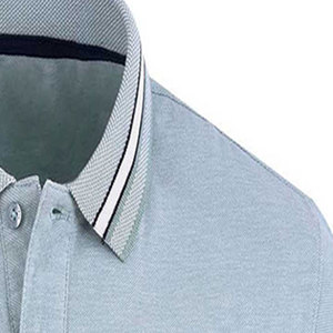 Offre Spéciale sur mesure hommes pour T-shirts polo coton respirant couleur unie style décontracté avec logo avant Offre Spéciale T-shirts polo - Product Image 6