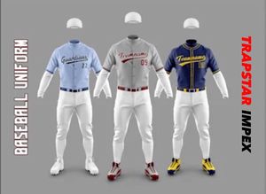 2025 ensemble d'uniformes de baseball de sport sur mesure pour hommes Style Unique vêtements de sport respirants avec grande taille imprimé au Pakistan - Product Image 4