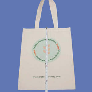 Sac fourre-tout en toile de coton de grande capacité de shopping de logo personnalisé sac cadeau durable multicolore - Product Image 3