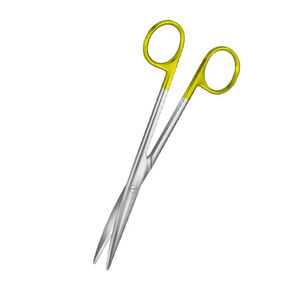 LEXER DUROTIP Grado industrial 165 mm 6,12 \ "Sala DE OPERACIONES Tijeras de cirugía Curved TC Patrón estrecho Corte de onda Borde liso romo - Product Image 3