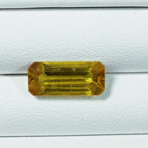Zafiro Amarillo Natural al Mejor Precio, Talla Octogonal, Calentado, 3.15 Quilates Anillo de Alta Calidad con Piedra de Nacimiento de Septiembre para Anillos y Astrología - Product Image 3
