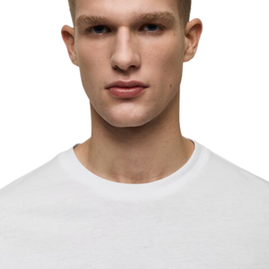 T-shirt décontracté 100% coton de haute qualité pour hommes, impression de couleurs unies avec un design vierge et une couleur unie. - Product Image 4