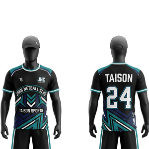 Maillot de netball en polyester premium 150 GSM, vert lime avec empiècements bleu marine, respirant, sublimation, logo personnalisé - Product Image 6