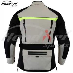 Men Motor Riding Motorbike Cordura Motorcycle Jackets <b>Clothing</b> Men's <b>Waterproof</b> Racing Motor Bike Leather/Cordura Jackets - Product Image 6