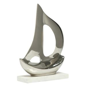 Objet de table nouvellement décoratif en aluminium dans une base en marbre pour la décoration de la maison hôtel mariage décoratif de qualité supérieure - Product Image 4