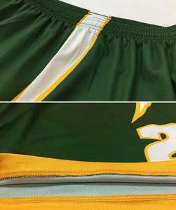 Pantalones cortos de baloncesto sublimados personalizados unisex al por mayor uniformes impresos con logotipo del equipo gran oferta en camiseta de baloncesto - Product Image 6