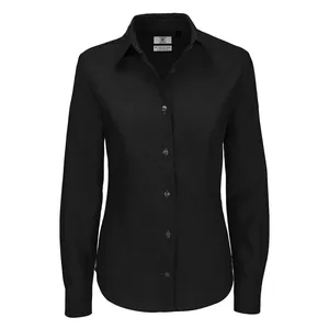 Chemise Oxford personnalisée pour femmes LSL, polo promotionnel, merchandising - Product Image 5