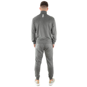 Conjunto de chándal ajustado de invierno de peso pesado para hombre personalizable 2025, pantalones de chándal con capucha transpirables de talla grande con rayas laterales estampadas - Product Image 4