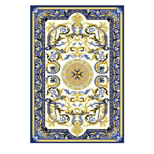 Tapis en laine élégants, modernes et de luxe, faits à la main, tailles personnalisées, tapis de couleur unie, tuftés à la main, écologiques, lavables et antidérapants - Product Image 1