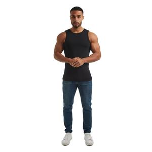 Meilleur Style Hommes Gym Débardeur Conception Unique Léger Écologique Offre Spéciale Tricoté Tissage Broderie Casual Workout Top - Product Image 3
