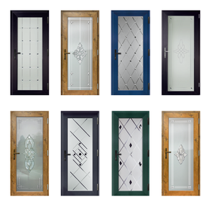 Cadre de porte moderne en PVC uPVC | Porte insonorisée étanche sans panneau - Product Image 3