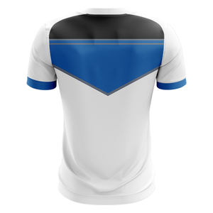 เสื้อยืดพิมพ์ลายซับลิเมชันสำหรับผู้ชายเสื้อยืดผู้ชายผ้าคอตตอนแบบแห้งเร็วแบบสั่งทำสำหรับ100% - Product Image 6