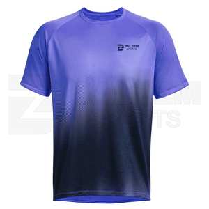 Ropa profesional para hombre, camisetas informales de talla grande de gran tamaño, Camiseta deportiva de sublimación con estampado completo, Material de algodón y poliéster - Product Image 5
