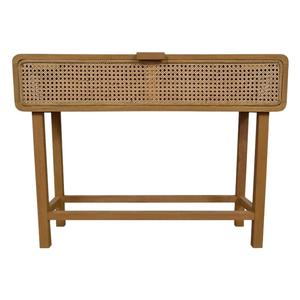 Table console en rotin de mer Vintage du Vietnam - Product Image 1