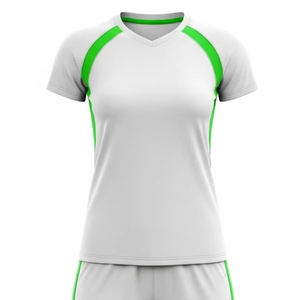 Ensemble d'uniformes de volley-ball de couleur blanche en gros, design personnalisé, impression numérique par sublimation, pour hommes - Product Image 5