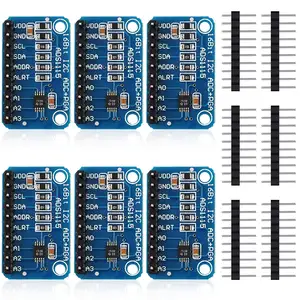 ADS1115 Analog-to-Digital Converter 16 Bit ADC 4 Channel Module Converter with Programmable Gain Amplifier ADC Converter