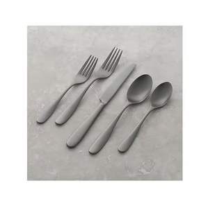 Cubiertos de acero inoxidable hechos a mano Juego de Cubiertos de acero inoxidable con mango de madera Cubiertos Cuchara con espejo Vajilla Cuchara - Product Image 5