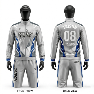 Conjunto Deportivo de Bádminton para Hombre, 280 GSM, Poliéster Interlock, Diseño de Paneles Blancos y Dorados, Sublimación, Logotipo Personalizado, Conjunto de Entrenamiento Premium - Product Image 6