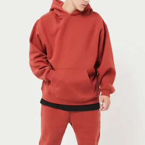 Sweats à capuche surdimensionnés 2025 personnalisés de haute qualité pour hommes sweats à manches régulières sweats à capuche d'hiver avec logo imprimé personnalisé - Product Image 2