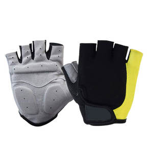 Gants de cyclisme unisexes, légers et confortables, avec demi-doigt de protection, personnalisés, pour vélo, vélo, moto, éco - Product Image 1