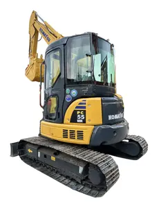 High Quality Komatsu Pc55mr used mini Excavators Construction Machinery for sale