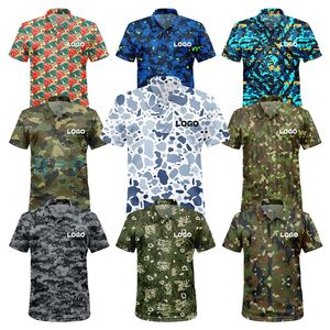 Polos de Algodón y Elastano con Estampado por Sublimación para Hombre, Camisetas de Golf Personalizadas de Secado Rápido, Ropa Deportiva de Golf - Product Image 4