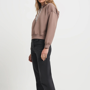 Sweat-shirts à capuche pour femmes en molleton épais style Y2K, imprimés par transfert thermique personnalisé, manches longues, respirants, pour l'hiver - Product Image 4