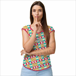 Produit chaud de qualité T-shirts pour femmes Prix de gros T-shirts pour femmes Nouvelle arrivée T-shirts pour femmes - Product Image 1